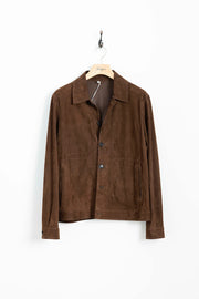 Suede Overshirt