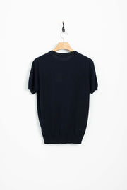 Cotton & Silk Crew Neck