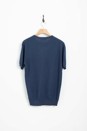 Cotton & Silk Crew Neck