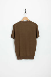 Cotton & Silk Crew Neck