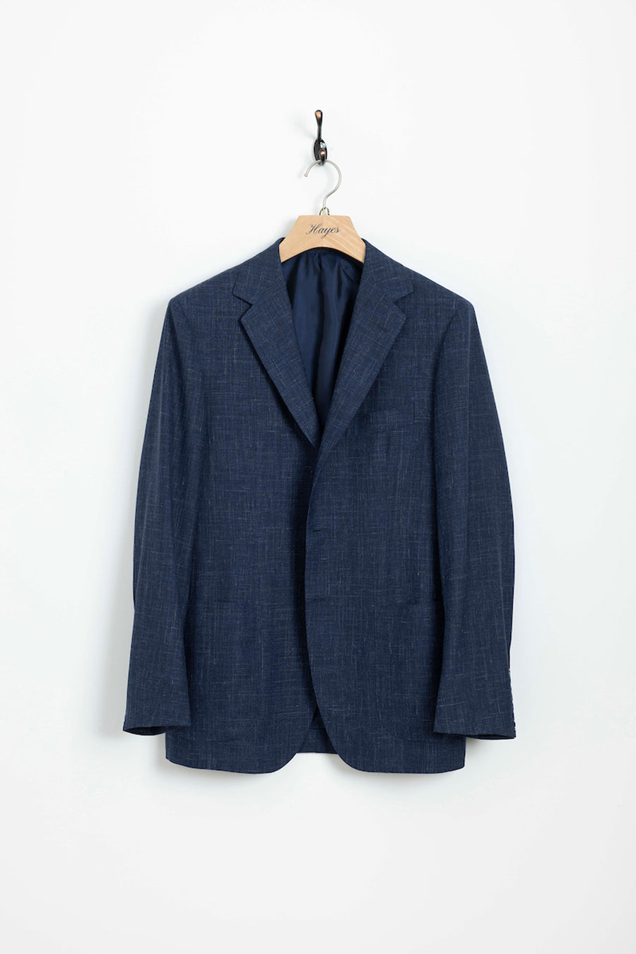 Navy Melange Sports Jacket