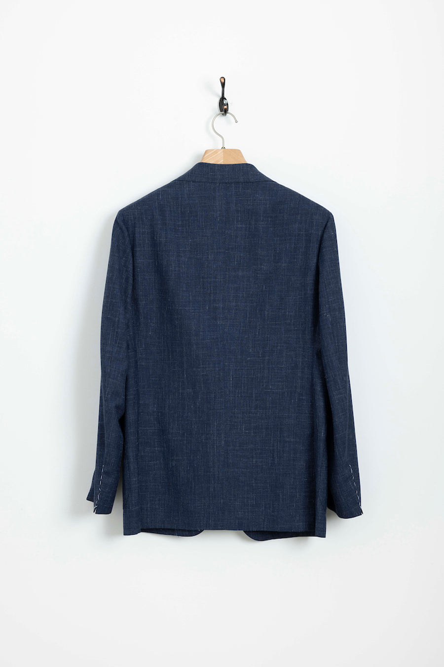 Navy Melange Sports Jacket