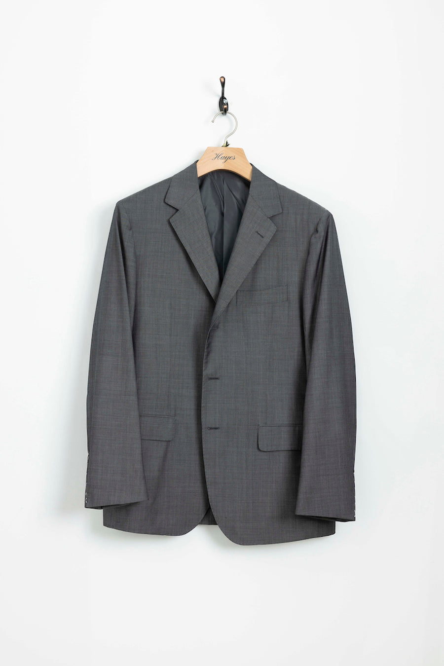 Gray Sharkskin Suit