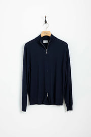 Full Zip Up Wool / Silk / Cashmere