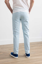 Cotton Stripe Slim Stretch 5 pocket