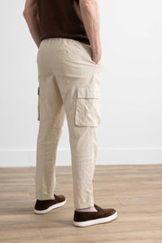 Linen Cargo Jogger