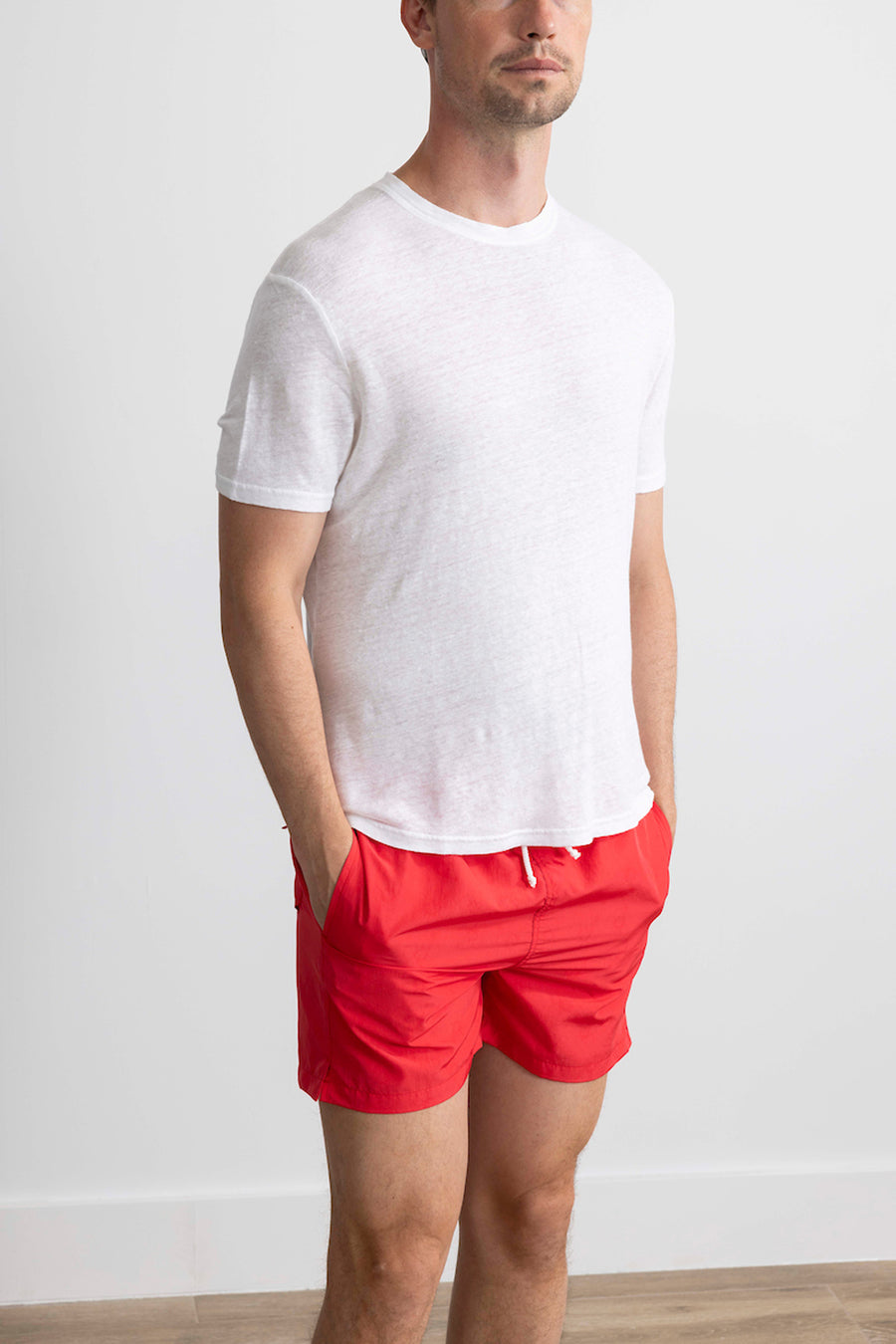 Linen Jersey T Shirt